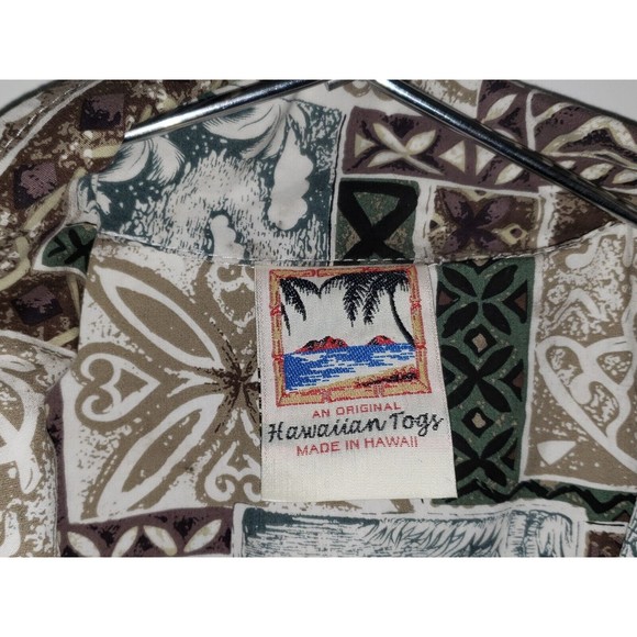 Hawaiian Togs Hawaiian Shirt Tropical island Hibiscus Design 2XL - Picture 4 of 11